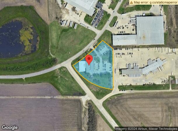  2221 W College Ave, Normal, IL Parcel Map