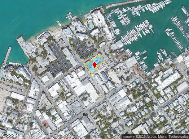 600 Front St, Key West, FL Parcel Map