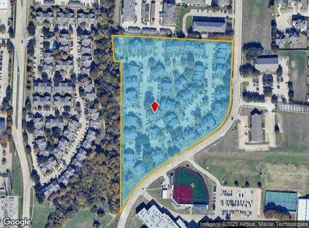 600 S Graves St, Mckinney, TX Parcel Map