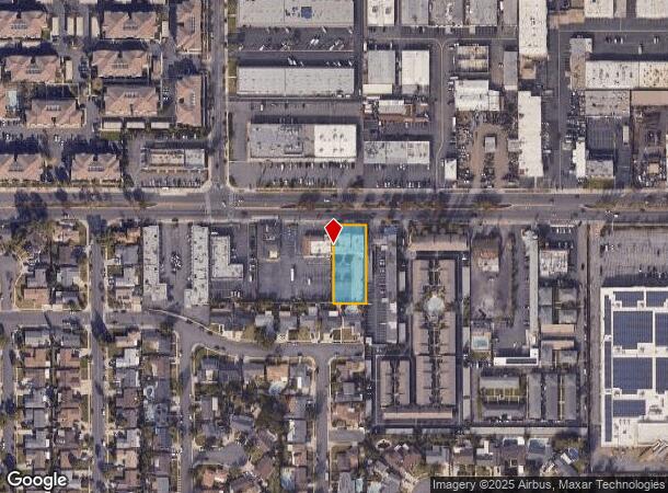  1808 W Lincoln Ave, Anaheim, CA Parcel Map