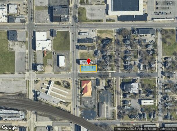  534 S Michigan St, South Bend, IN Parcel Map