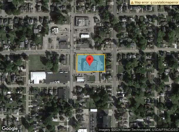  555 N Main St, Canton, IL Parcel Map