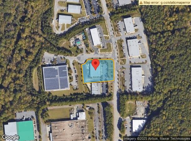  7240 Acc Blvd, Raleigh, NC Parcel Map