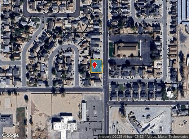  415 N Taylor St, Fallon, NV Parcel Map
