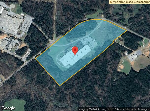  381 Carwellyn Rd, Abbeville, SC Parcel Map