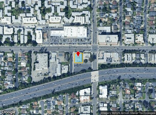  13320 Riverside Dr, Sherman Oaks, CA Parcel Map