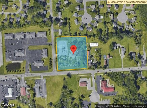  8408 Button Rd, Cicero, NY Parcel Map