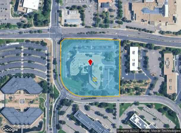 7800 E Orchard Rd, Greenwood Village, CO Parcel Map