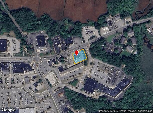  1853 Ocean St, Marshfield, MA Parcel Map