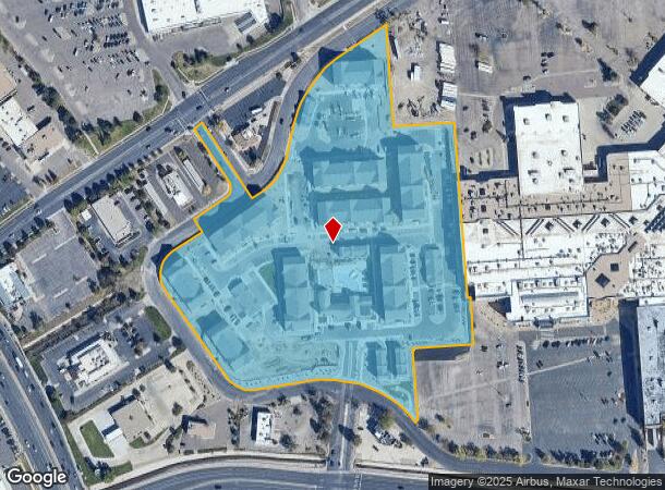 1520 Brogdon Pt, Colorado Springs, CO Parcel Map