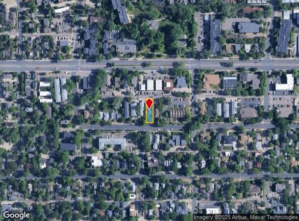 2005 Goss St, Boulder, CO Parcel Map