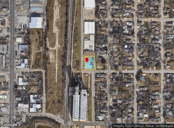  3641 Alice St, Fort Worth, TX Parcel Map