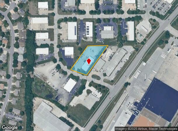 1270 N Winchester St, Olathe, KS Parcel Map