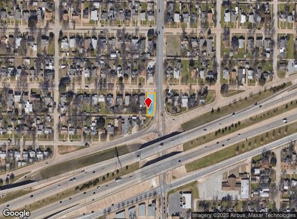 2100 Brook Ave, Wichita Falls, TX Parcel Map