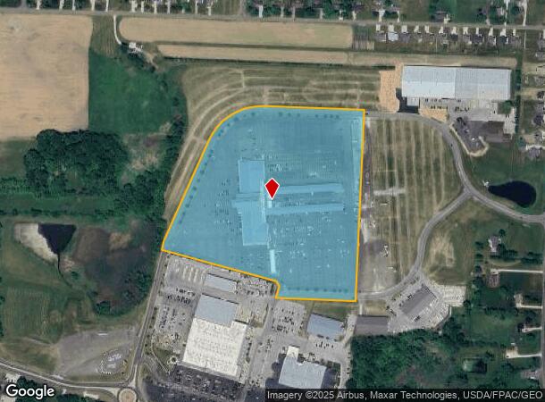  1289 Edison St Nw, Hartville, OH Parcel Map