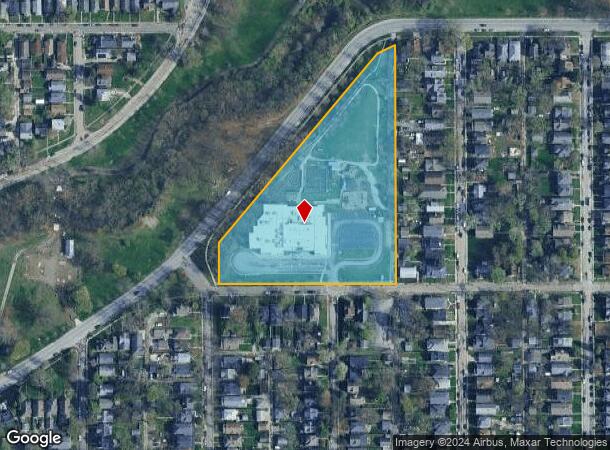  3020 Nowland Ave, Indianapolis, IN Parcel Map