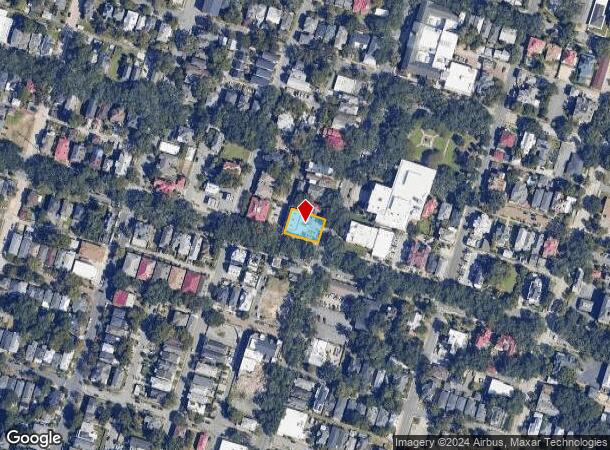  2011 Bull St, Savannah, GA Parcel Map