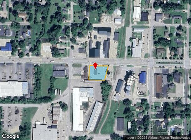  805 W Broad St, Chesaning, MI Parcel Map