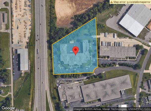  701 Crossroads Ct, Vandalia, OH Parcel Map