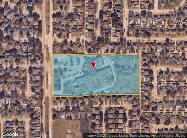  2220 S Garden Ridge Blvd, Flower Mound, TX Parcel Map