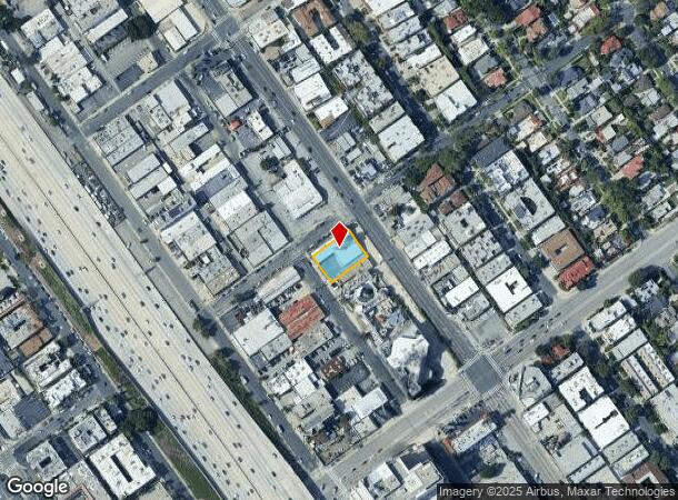  2106 Pontius Ave, Los Angeles, CA Parcel Map