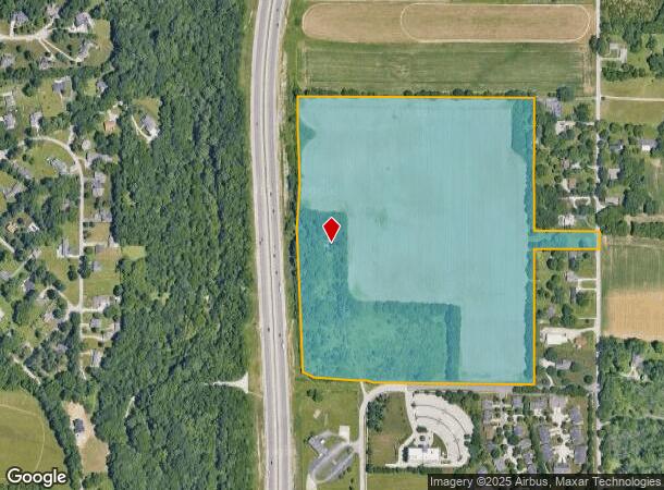 1030 W Acuff Rd, Bloomington, IN Parcel Map