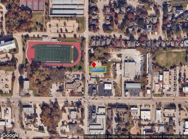 126 N Scribner St, Grapevine, TX Parcel Map