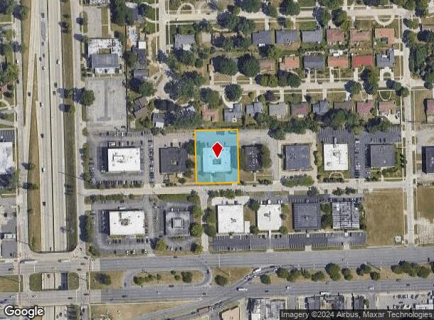  17700 Northland Park Ct, Southfield, MI Parcel Map