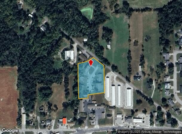 100 Walnut Tree Dr, Salem, IN Parcel Map