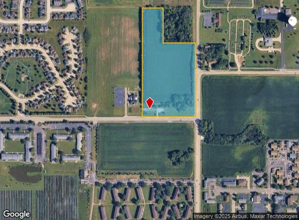 1181 Twombly Rd, Dekalb, IL Parcel Map