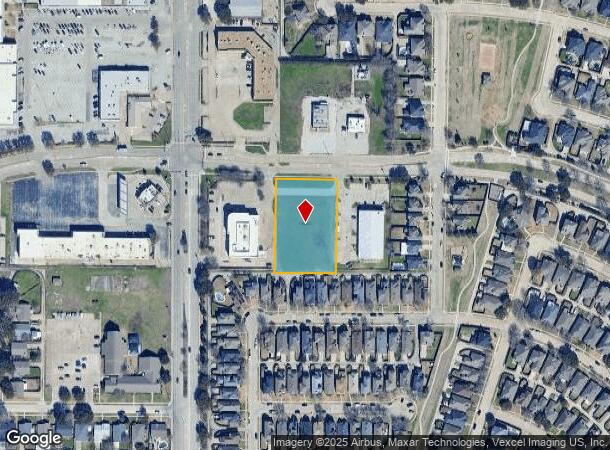  S Colony Blvd, The Colony, TX Parcel Map