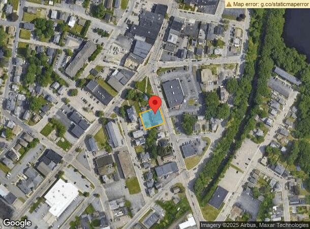  1287 Main St, West Warwick, RI Parcel Map