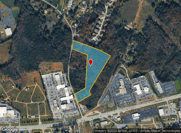  614 N Dobson Rd, Greer, SC Parcel Map