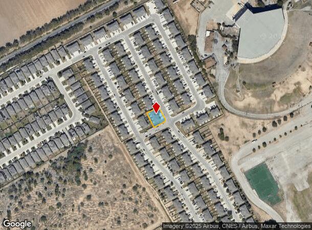 16901 Dancing Ava, Schertz, TX Parcel Map