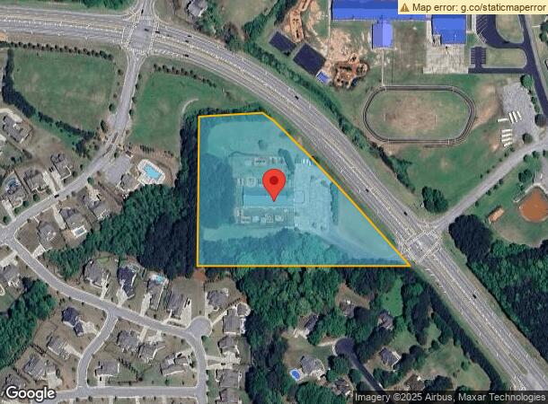  1361 Highway 74 Pkwy, Fayetteville, GA Parcel Map