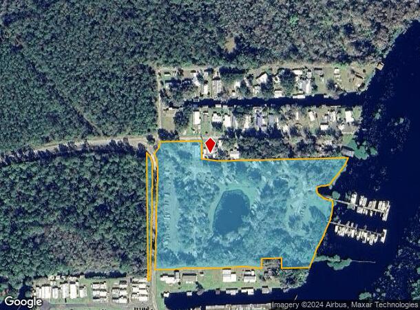  25934 Holmar Dr, Astor, FL Parcel Map