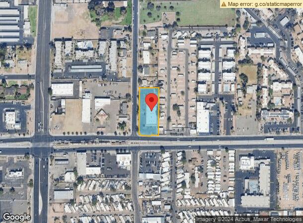  1050 W Main St, Mesa, AZ Parcel Map