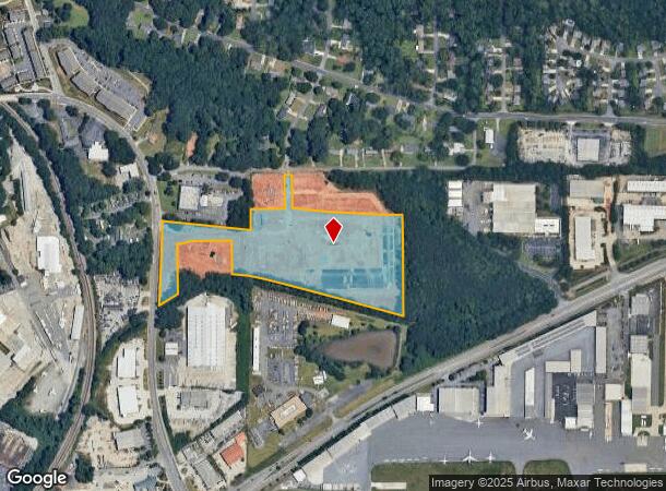 2652 S Main St Nw, Kennesaw, GA Parcel Map