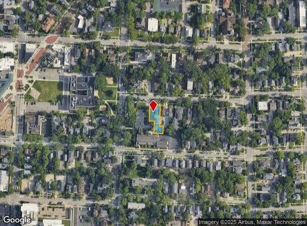  414 Lawrence St, Ann Arbor, MI Parcel Map