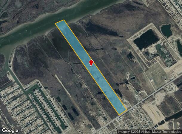  1365 Highway 87, Port Bolivar, TX Parcel Map