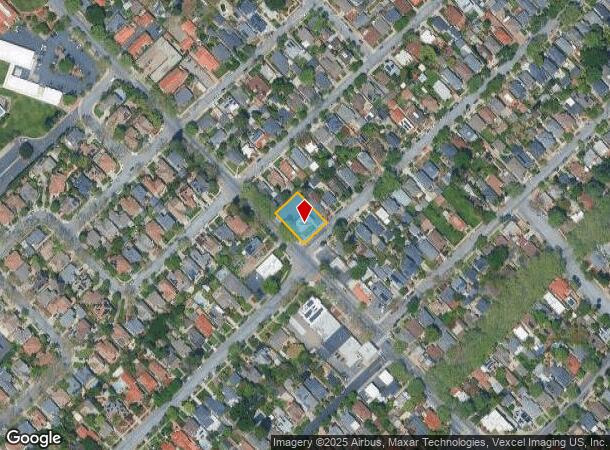 1510 Park Ave, San Jose, CA Parcel Map
