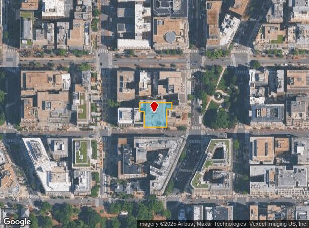  1575 I St Nw, Washington, DC Parcel Map