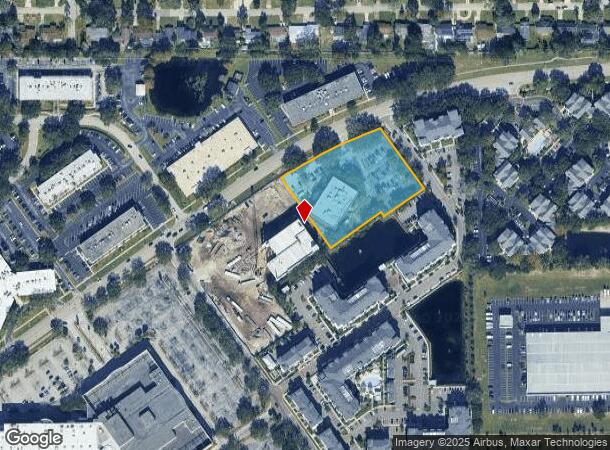  3660 Maguire Blvd, Orlando, FL Parcel Map