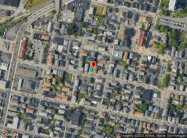  254 Hope St, Fall River, MA Parcel Map