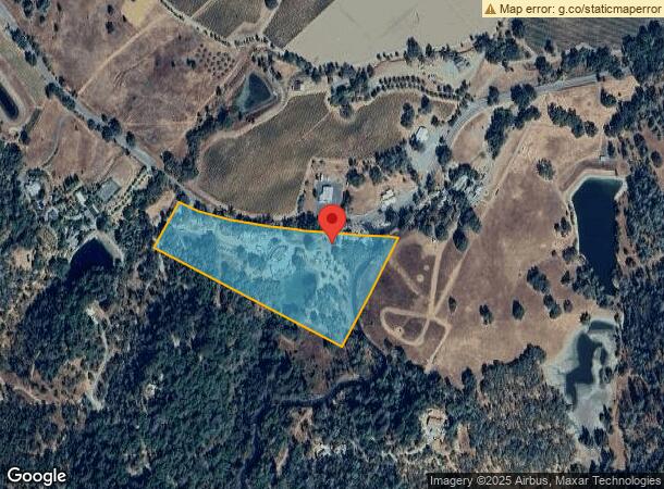  5875 Pope Valley Rd, Pope Valley, CA Parcel Map