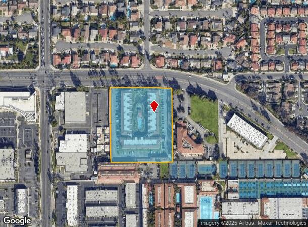  11630 Warner Ave, Fountain Valley, CA Parcel Map