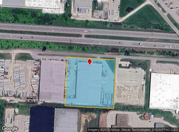 2195 Broehm Rd, Obetz, OH Parcel Map