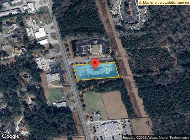  1001 N Rhodes Ave, Burgaw, NC Parcel Map