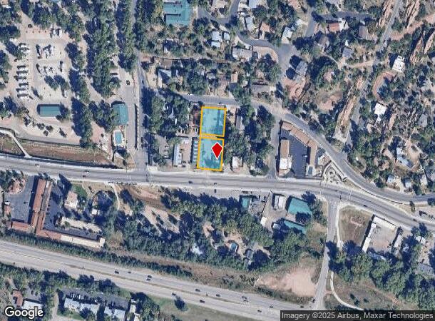  3620 W Colorado Ave, Colorado Springs, CO Parcel Map