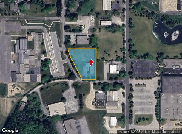  6340 W Industrial Dr, Mequon, WI Parcel Map